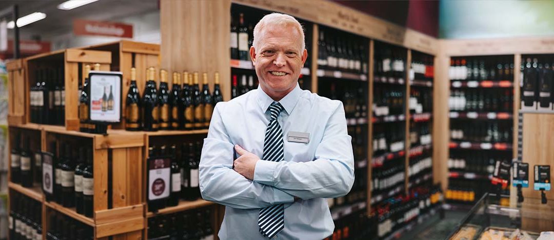 Successful owner of a wine store
